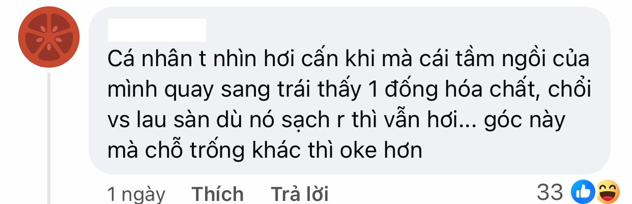 Ảnh chụp góc nhà vệ sinh tưởng 0 điểm chê lại bị dân mạng lại chê mạnh: 
