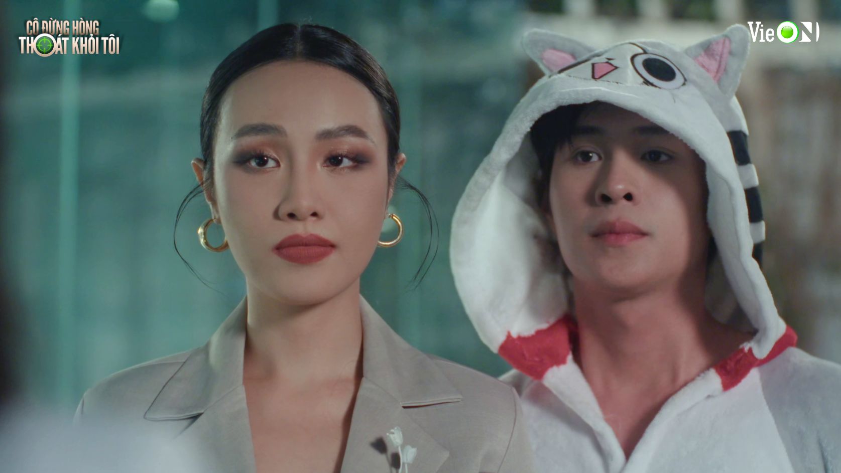 Thúy Ngân phá án bằng năng lực tâm linh trong “Cô Đừng Hòng Thoát Khỏi” của VieON- Ảnh 3.