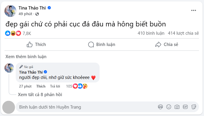 Câu nói lạ của Tina Thảo Thi khi “tái xuất” sau vụ bị cho vào blacklist- Ảnh 1.