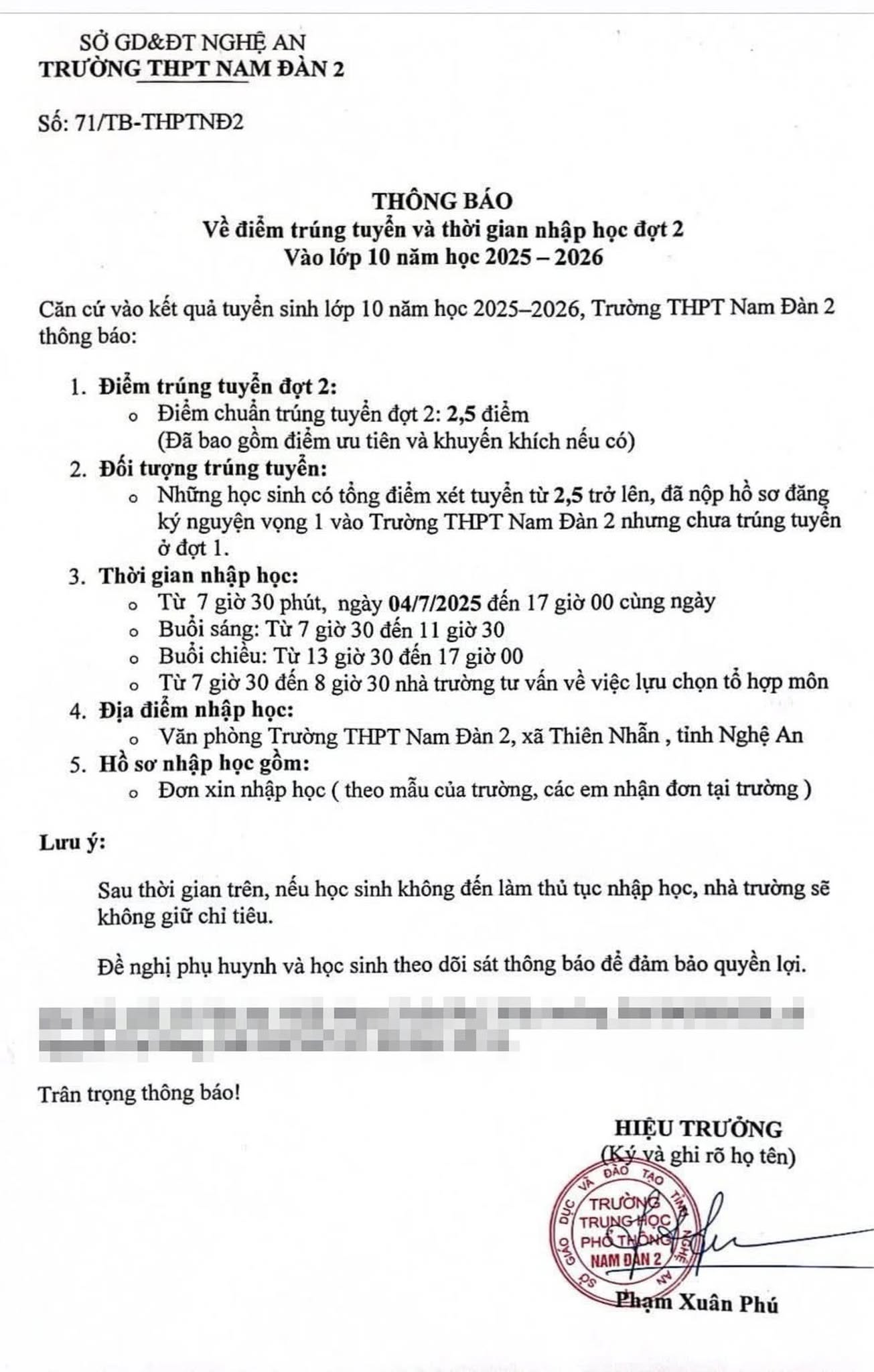 Học sinh chưa đạt 1 điểm/môn vẫn đỗ lớp 10 công lập ở Nghệ An: Nhà trường nói lý do- Ảnh 1.