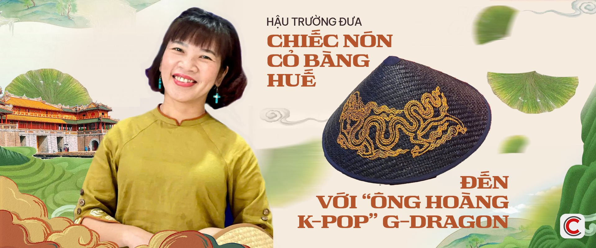 Nữ CEO kể chuyện hậu trường đưa chiếc nón cỏ bàng Huế đến với “ông hoàng K-Pop” G-Dragon: 5 năm âm thầm định vị một thương hiệu thủ công có gu giữa thời đại công nghiệp hóa- Ảnh 2.