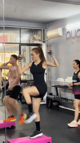 Trước tin đồn mang thai lần 3, Nhã Phương tập cardio "hùng hục" như phim hành động- Ảnh 5.