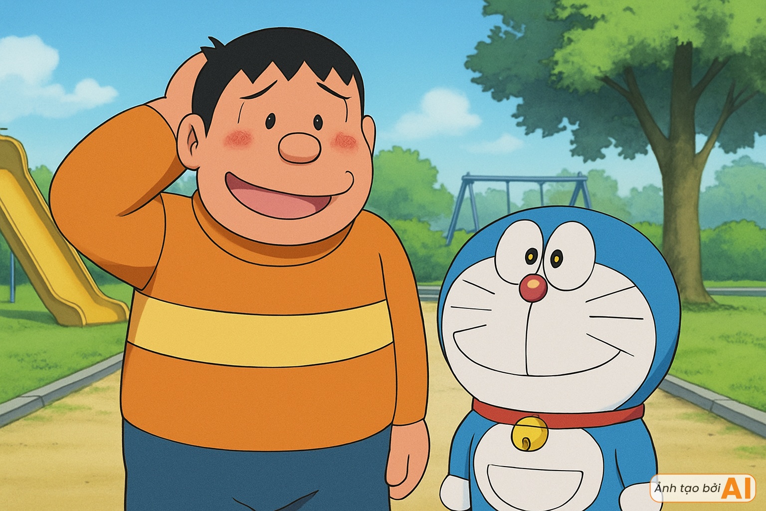 Một hiểu lầm nhỏ với Doraemon làm lộ rõ EQ thật của nhóm bạn: Nobita "danh bất hư truyền", Suneo gây bất ngờ- Ảnh 4.