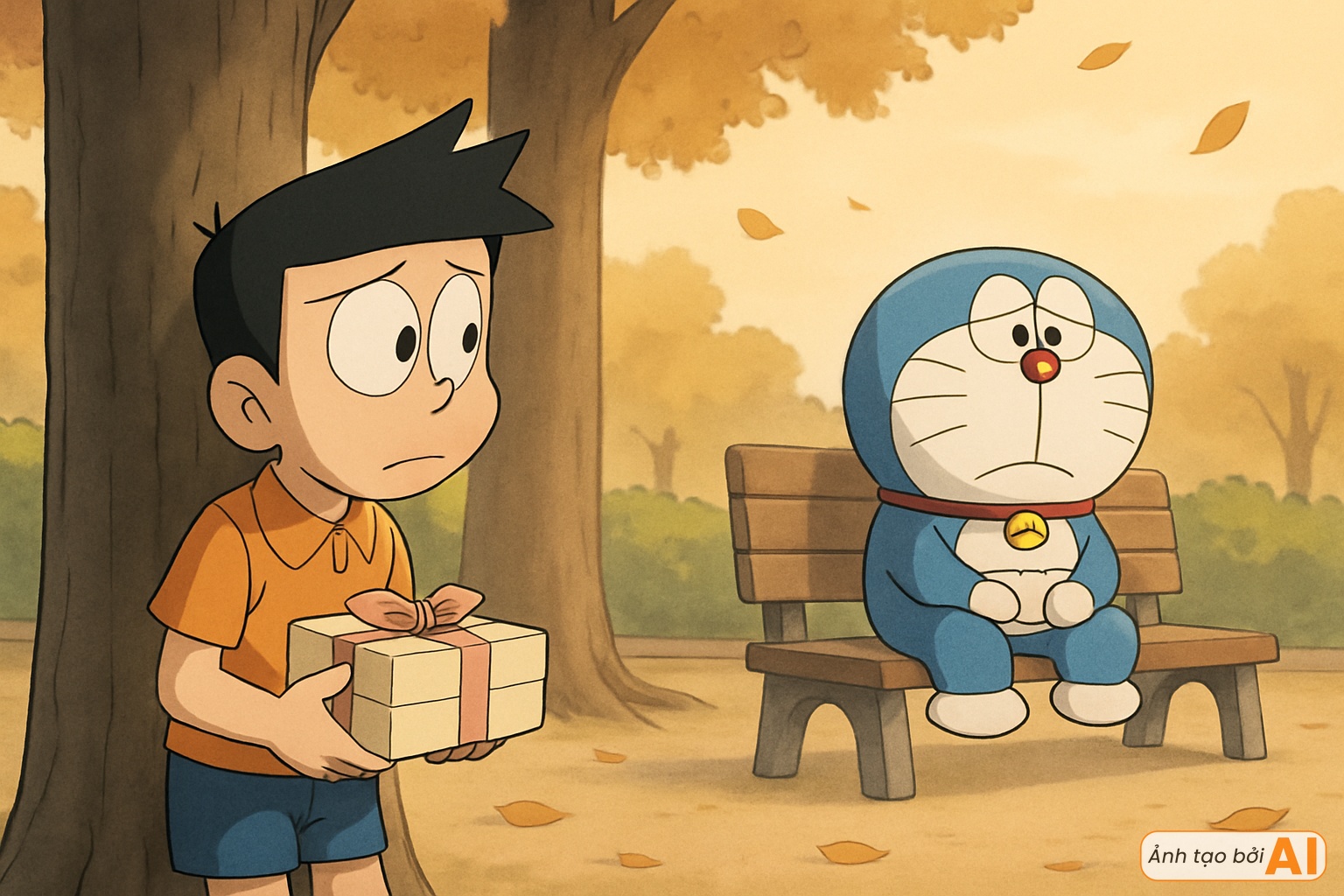 Một hiểu lầm nhỏ với Doraemon làm lộ rõ EQ thật của nhóm bạn: Nobita "danh bất hư truyền", Suneo gây bất ngờ- Ảnh 5.