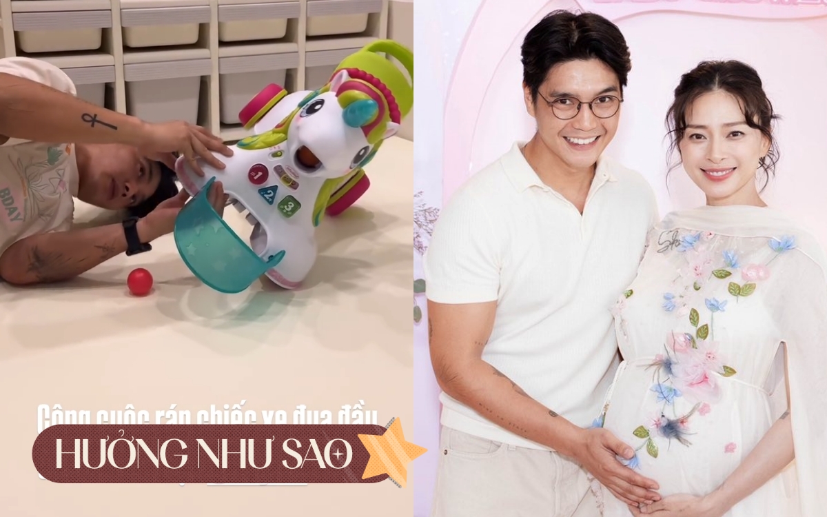 Ngô Thanh Vân chi bạc triệu sắm chiếc xe đua đầu tiên cho con, Huy Trần loay hoay tự lắp cho bằng được- Ảnh 1.