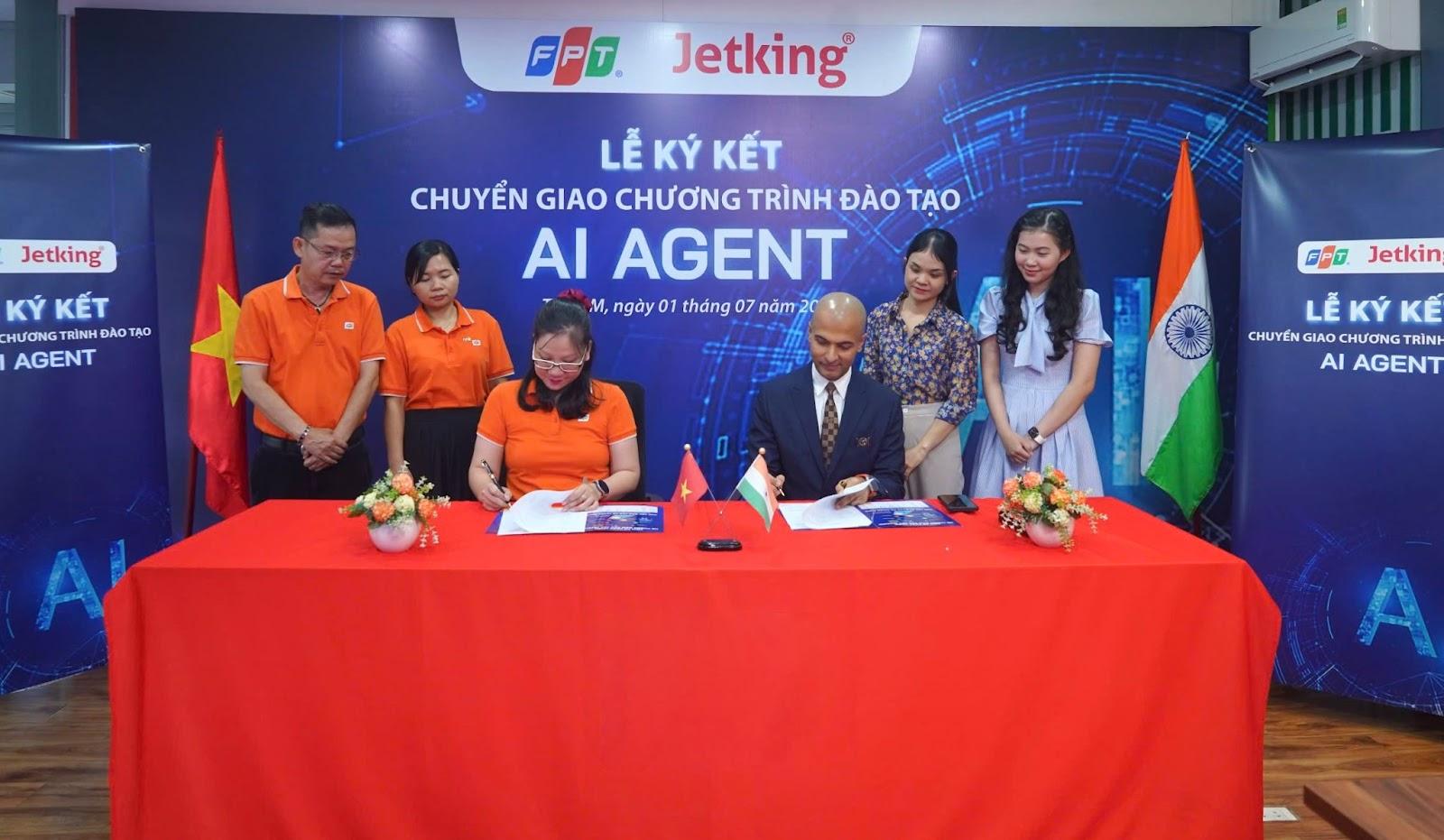 FPT hợp tác với Jetking Ấn Độ: Mở ra kỷ nguyên mới cho đào tạo AI Agent tại Việt Nam- Ảnh 1.