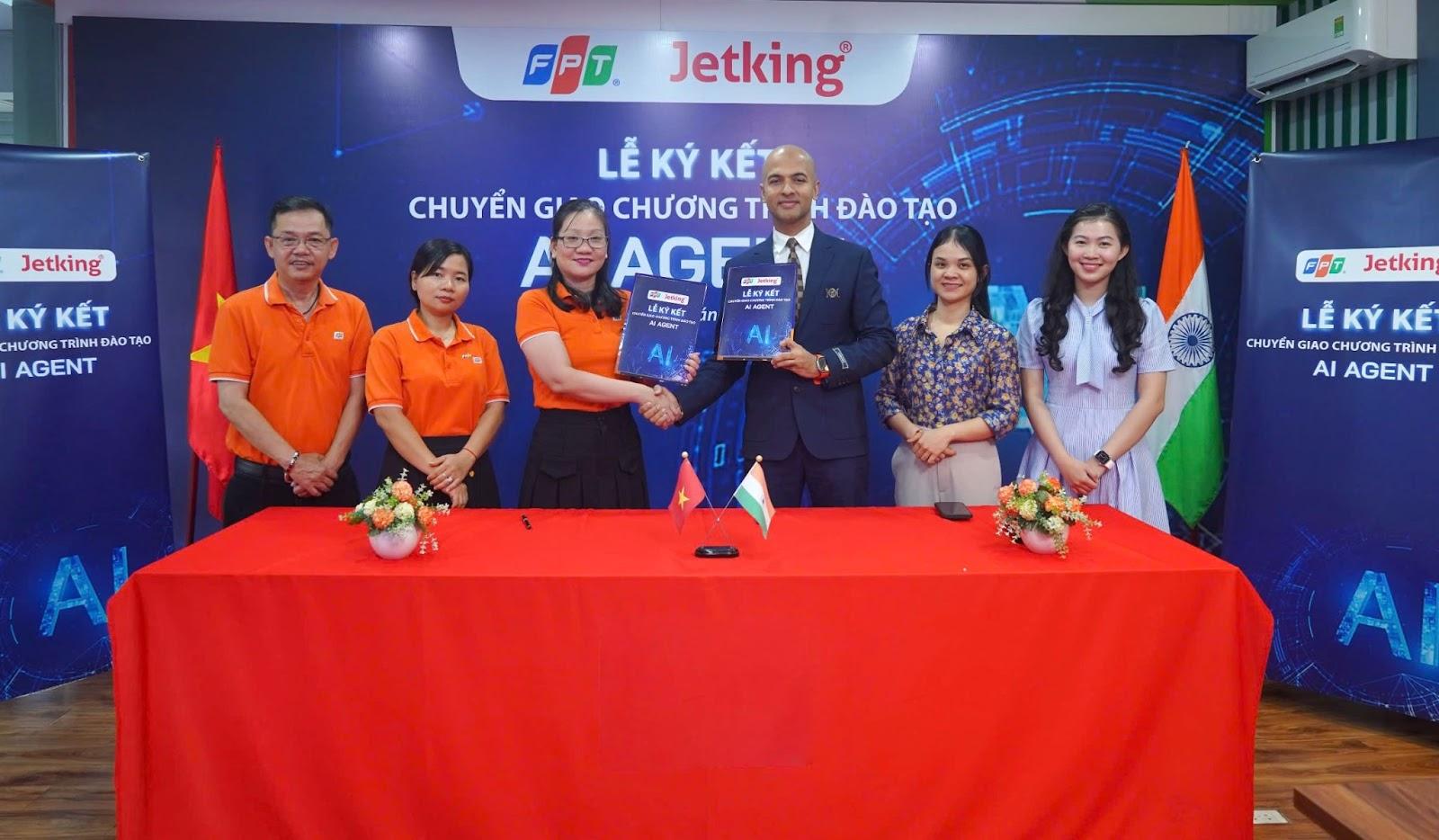 FPT hợp tác với Jetking Ấn Độ: Mở ra kỷ nguyên mới cho đào tạo AI Agent tại Việt Nam- Ảnh 2.