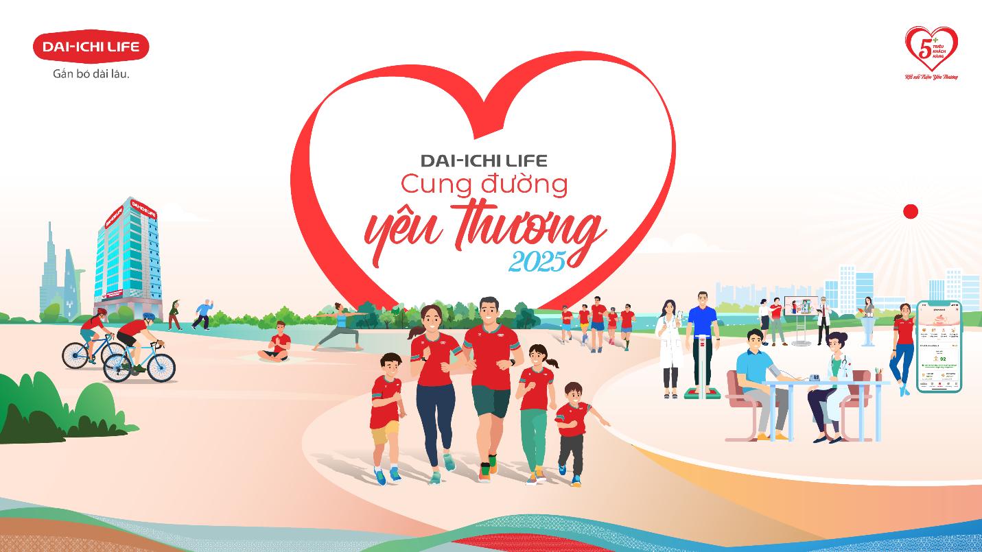 Dai-ichi Life - Cung Đường Yêu Thương 2025: Tiếp tục hành trình lan tỏa lối sống khỏe vì cộng đồng- Ảnh 3.