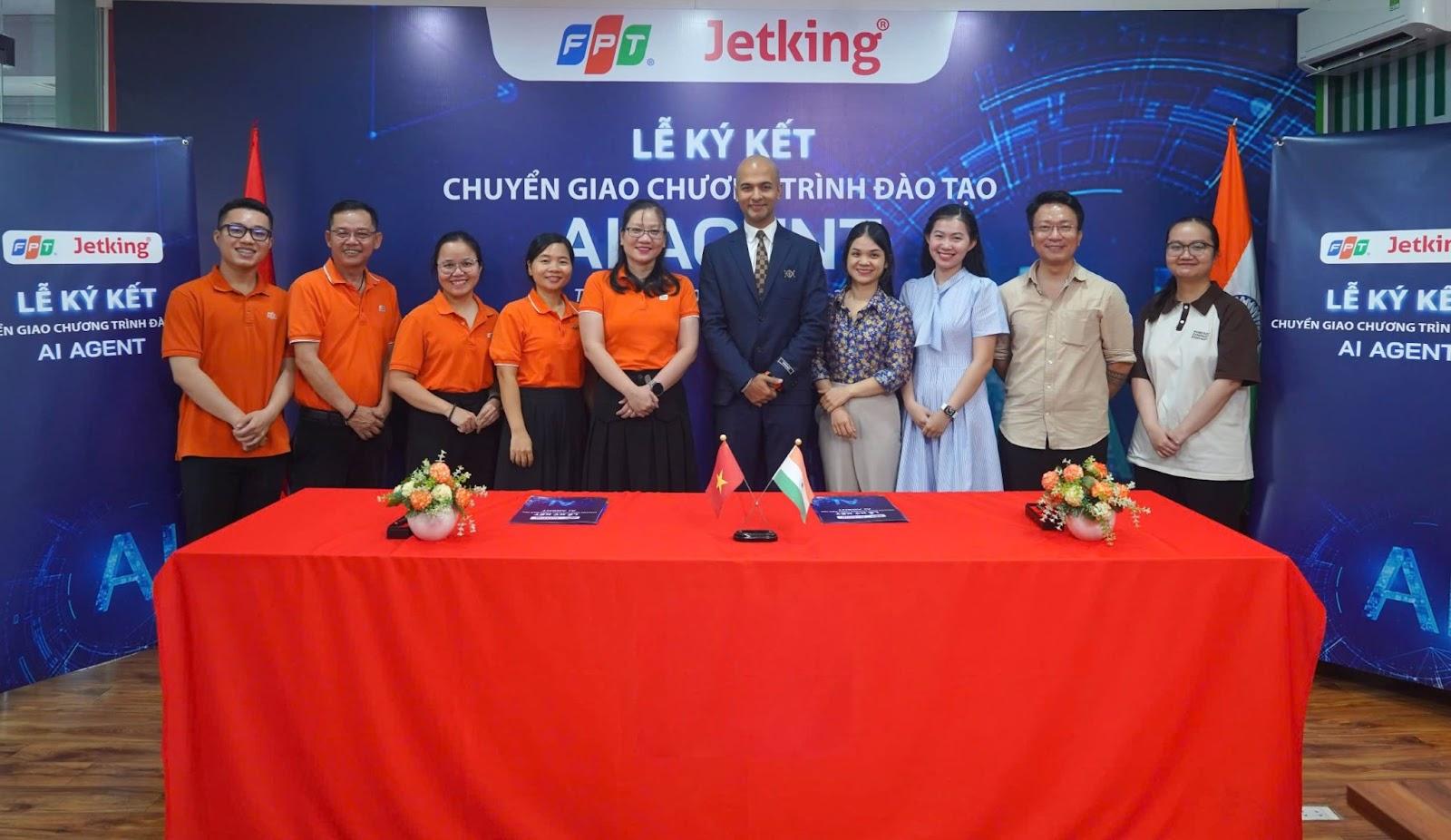 FPT hợp tác với Jetking Ấn Độ: Mở ra kỷ nguyên mới cho đào tạo AI Agent tại Việt Nam- Ảnh 3.