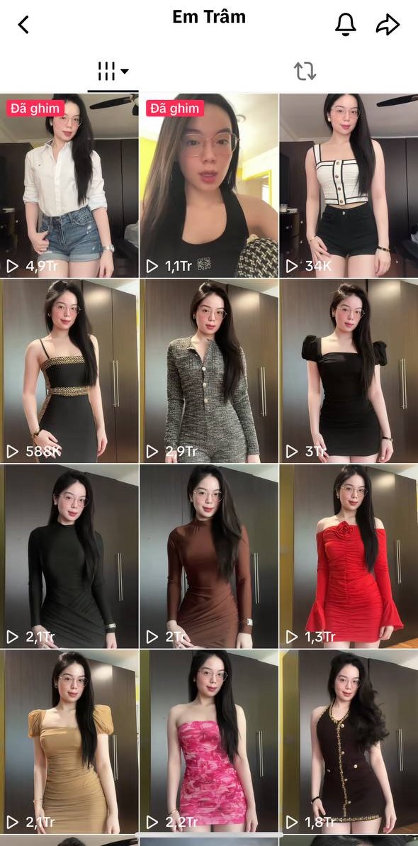 Hệ tư tưởng “Em Trâm” là ai mà chỉ cần mặc áo sơ mi trắng, đánh hông nhẹ cũng hút triệu view TikTok?- Ảnh 2.