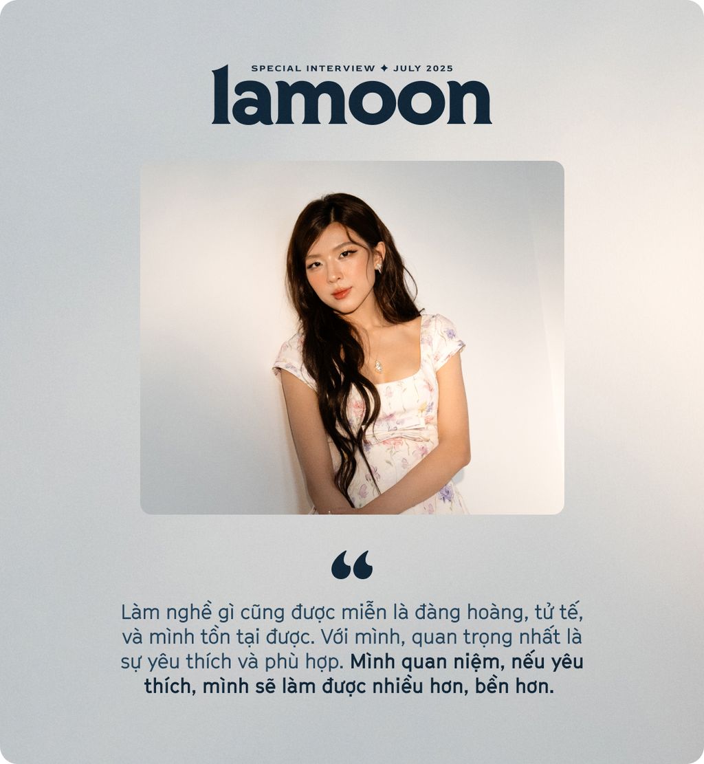 Lamoon: Giao diện tiểu thư tính cách mạnh mẽ, ba mẹ “hết thuốc chữa”- Ảnh 4.