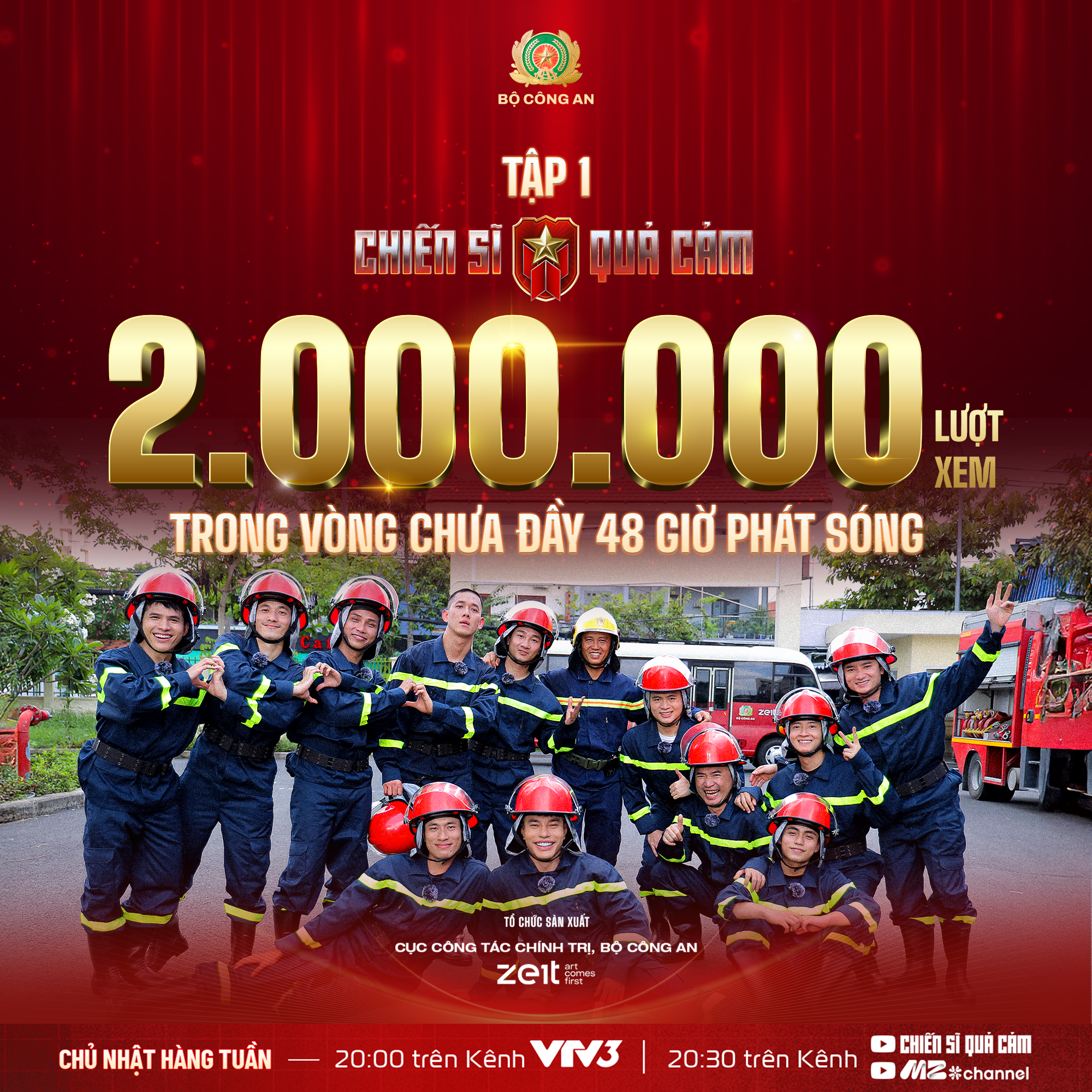 Chiến sĩ quả cảm đạt Top 1 rating VTV3, chiếm sóng toàn quốc ngay tập đầu tiên!- Ảnh 3.