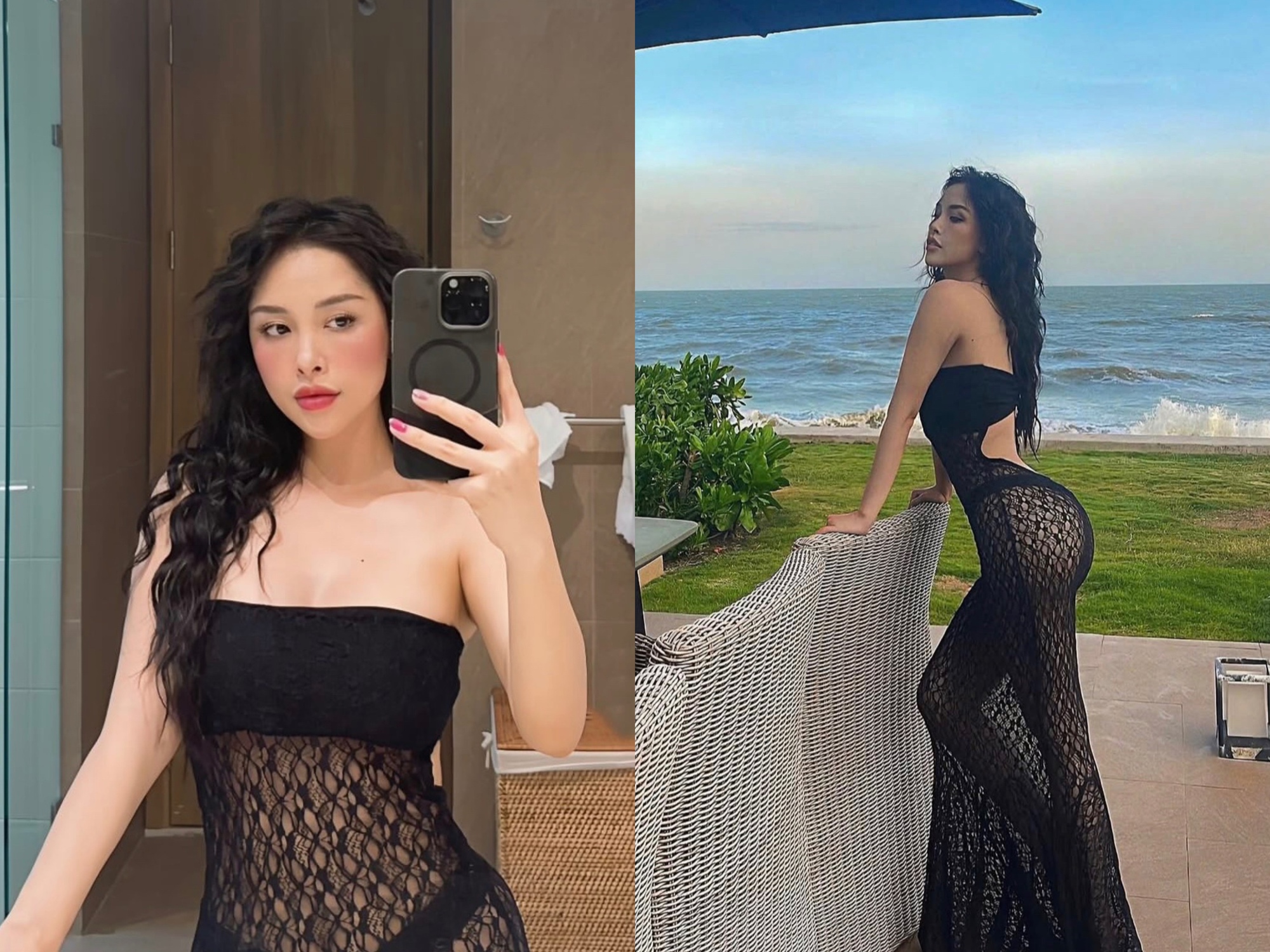 Chị dâu Bảo Thy mặc bikini khoe dáng nóng bỏng, mẹ 2 con nhưng sở hữu body "vạn người mê"- Ảnh 4.