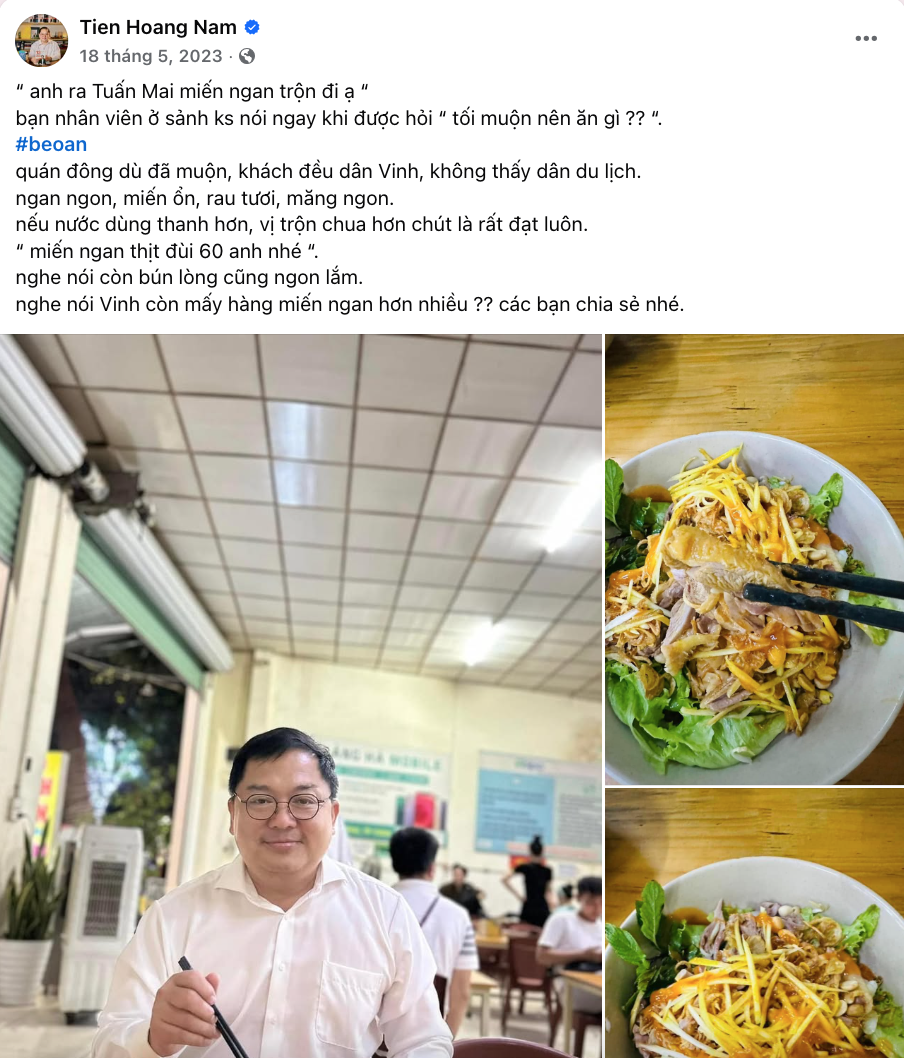 Hiếm ai như ông Hoàng Nam Tiến: Là sếp lớn nhưng có thú vui review ẩm thực, vừa thú vị vừa gần gũi- Ảnh 3.