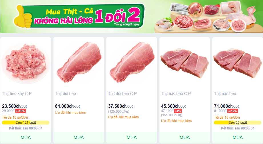 Siêu thị Việt cho khách mua thịt heo ăn không ngon được 1 đổi 1- Ảnh 5.