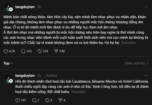 Bạn trai Bích Phương đã căng, đáp trả hội những người "thượng đẳng âm nhạc" cực gắt- Ảnh 2.