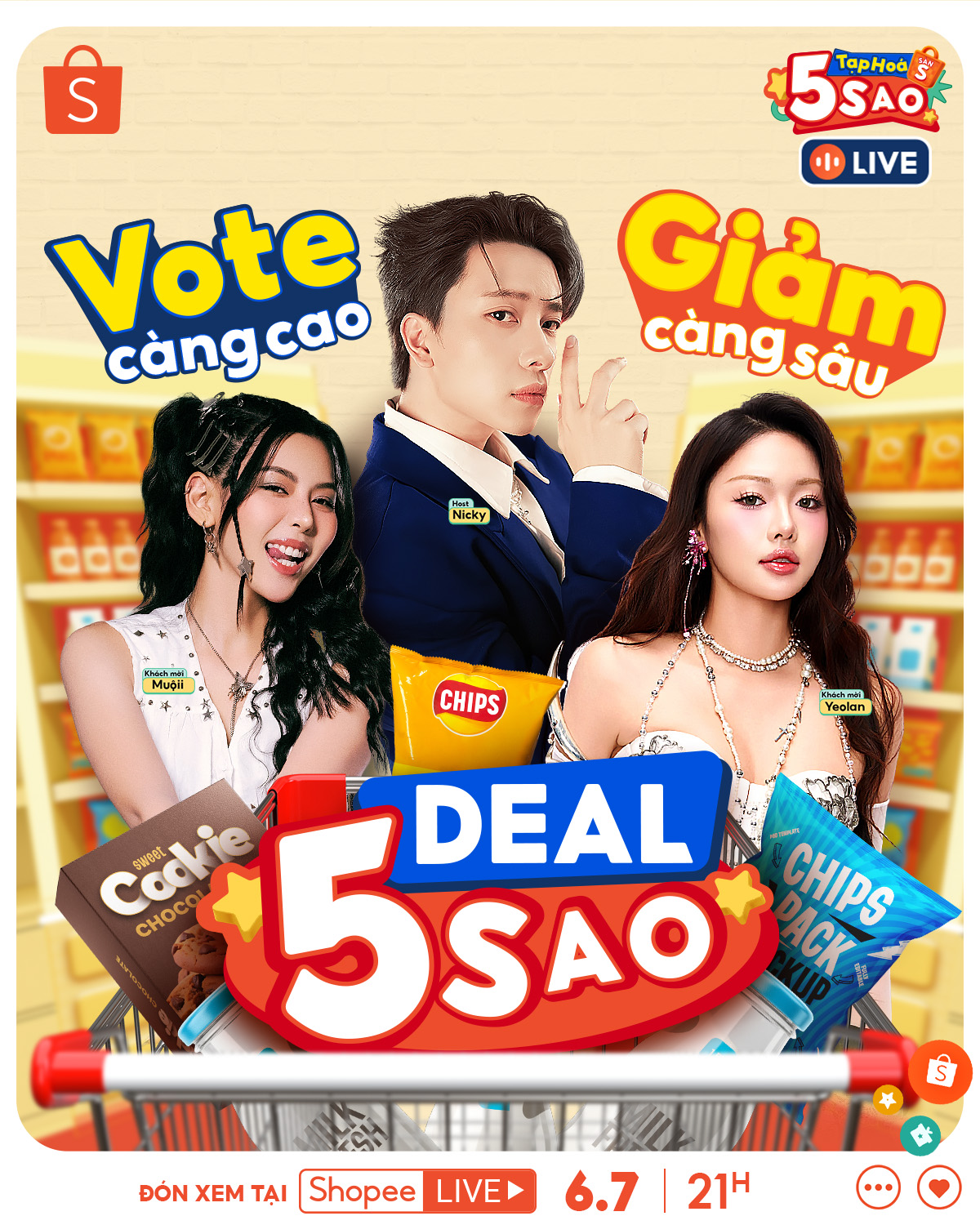 Shopee chơi lớn mời nguyên dàn sao quẩy không ngơi nghỉ từ đêm “xập xình” đến trưa “siêu ồn”- Ảnh 1.