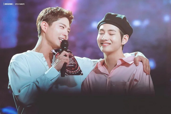 Bắt gọn V (BTS) và Park Bo Gum 