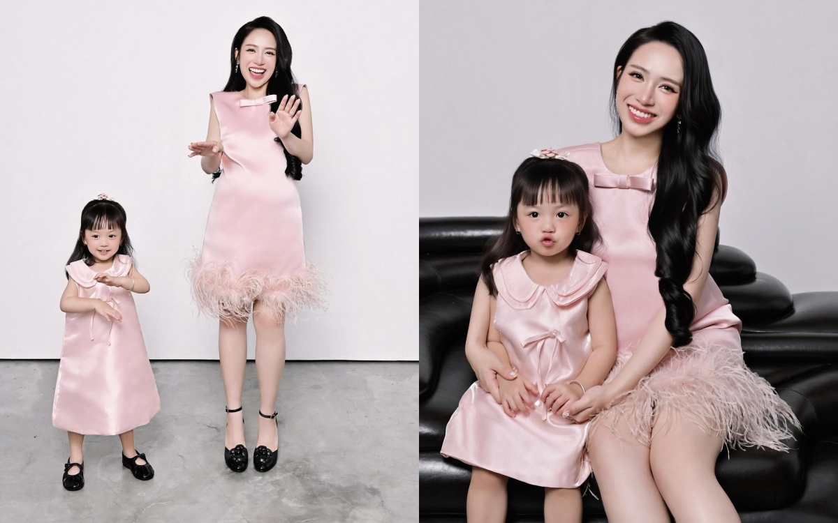 Loạt hot mom: Đỗ Mỹ Linh, Salim, Joyce Phạm trẻ xinh mê mẩn khi cùng diện 1 mẫu đầm- Ảnh 5.