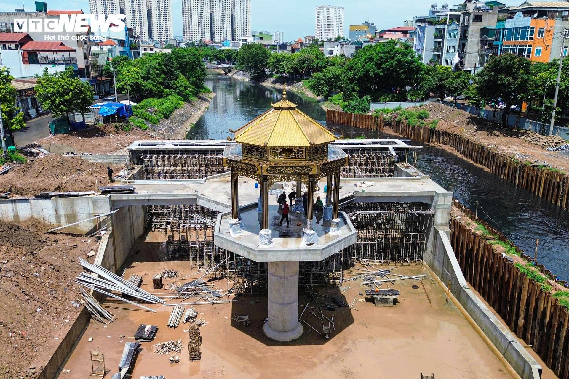 Thiết kế độc lạ của đập tràn giữ nước đầu tiên trên sông Tô Lịch- Ảnh 12.