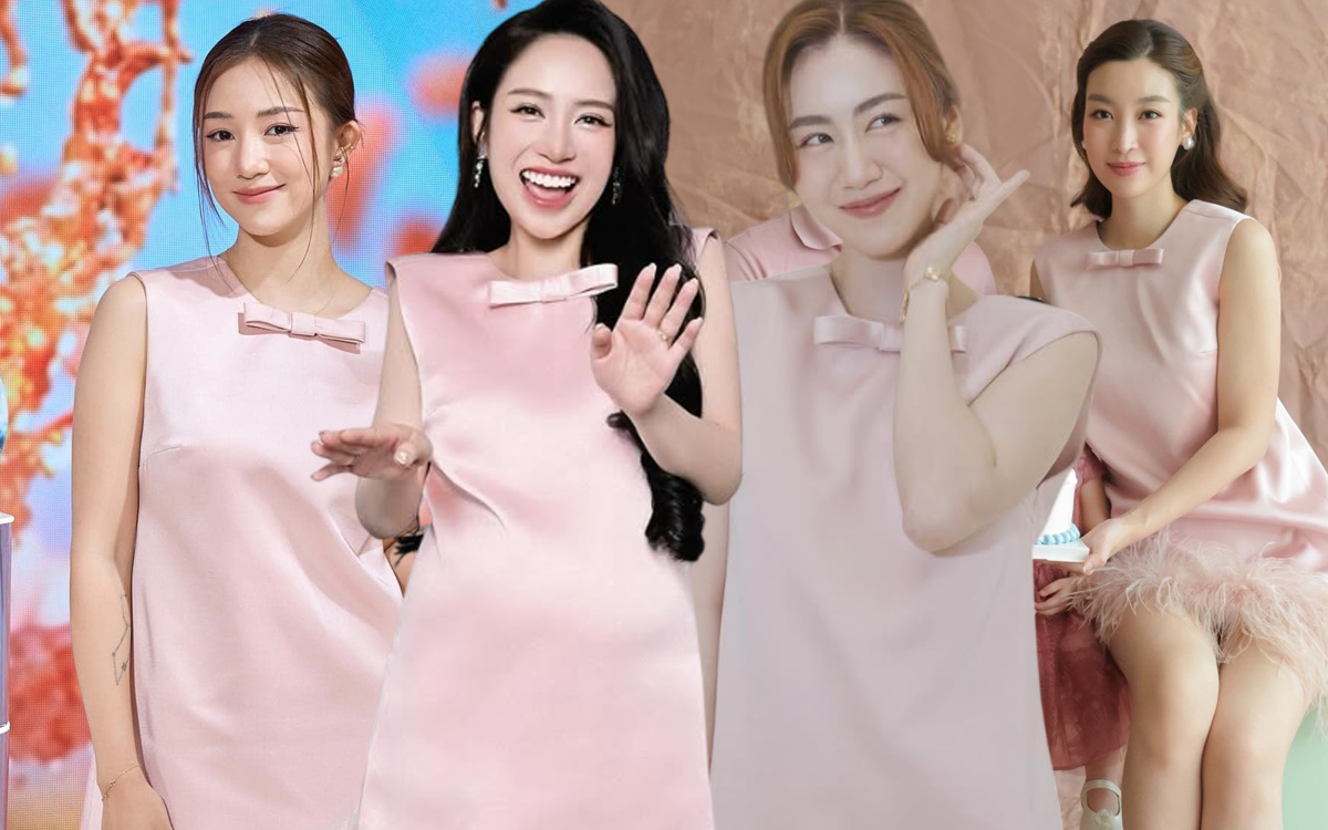 Loạt hot mom: Đỗ Mỹ Linh, Salim, Joyce Phạm trẻ xinh mê mẩn khi cùng diện 1 mẫu đầm- Ảnh 1.