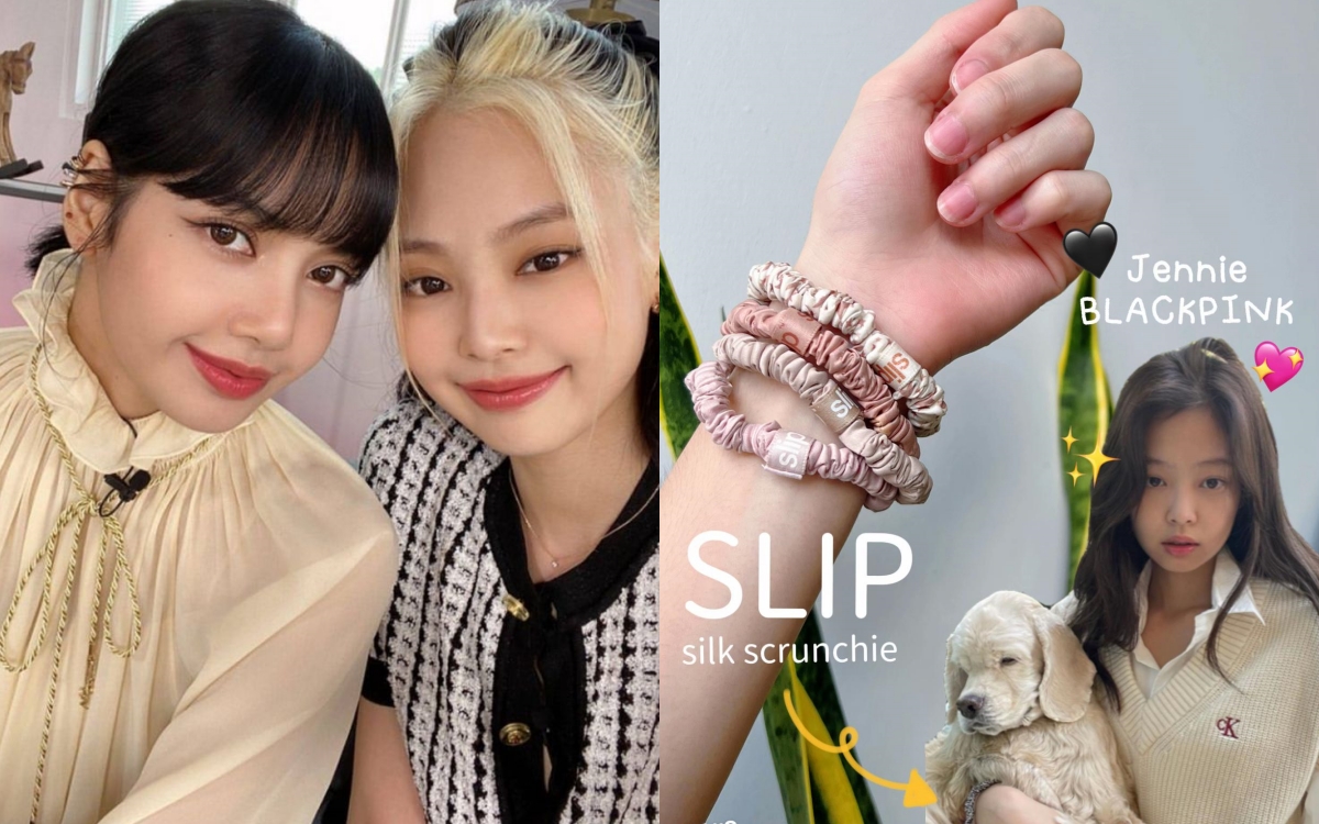 Dây buộc tóc lụa có gì đặc biệt mà "hội phú bà" Jennie, Lisa sắm cả 1 bộ sưu tập- Ảnh 1.