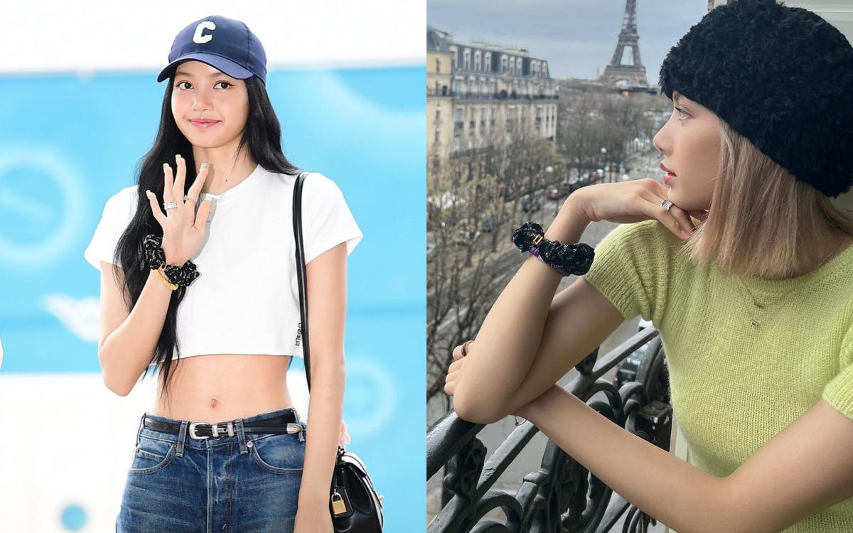 Dây buộc tóc lụa có gì đặc biệt mà "hội phú bà" Jennie, Lisa sắm cả 1 bộ sưu tập- Ảnh 3.