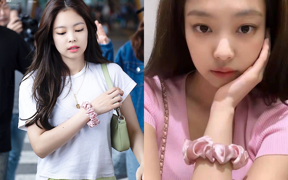 Dây buộc tóc lụa có gì đặc biệt mà "hội phú bà" Jennie, Lisa sắm cả 1 bộ sưu tập- Ảnh 2.