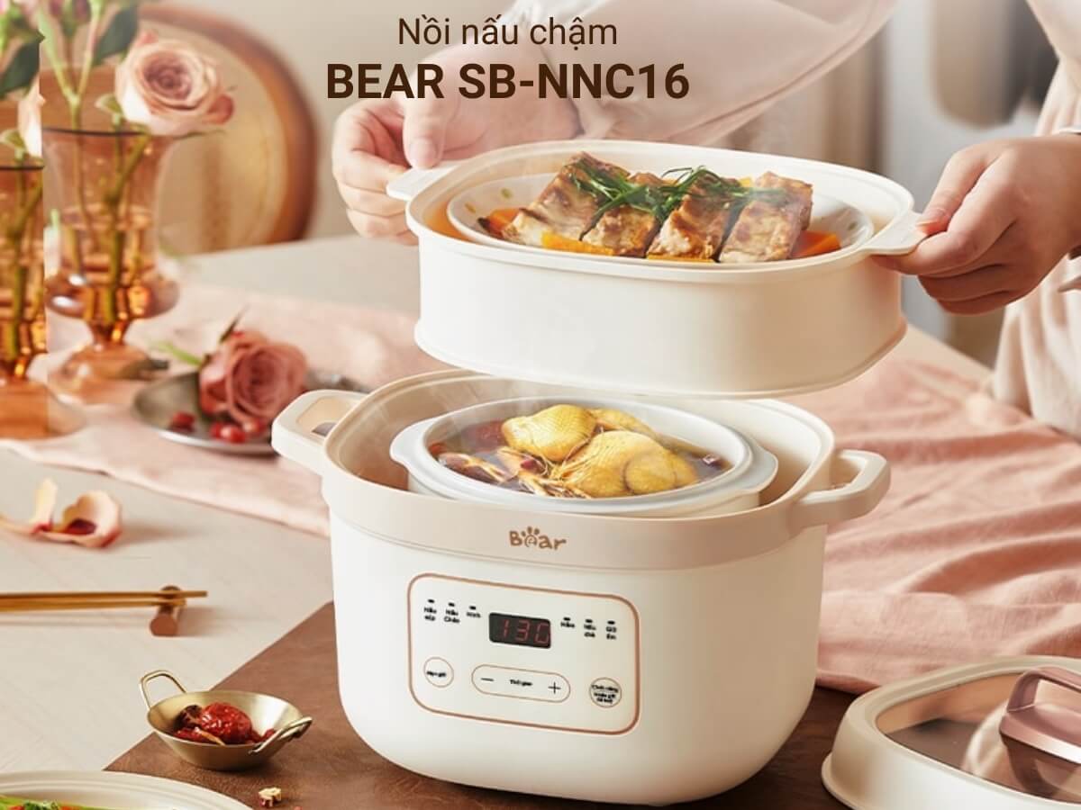 Nồi nấu chậm - Món đồ “mẹ bỉm” nào cũng sẽ cần, chỉ 2 phút là có bữa ăn cho con ngon như trên mạng- Ảnh 1.