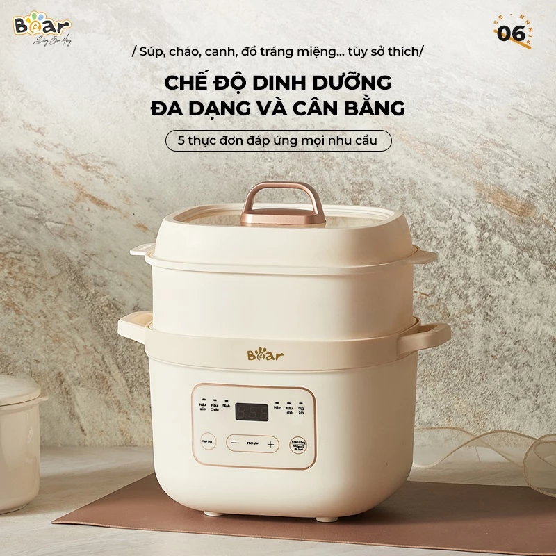 Nồi nấu chậm - Món đồ “mẹ bỉm” nào cũng sẽ cần, chỉ 2 phút là có bữa ăn cho con ngon như trên mạng- Ảnh 2.