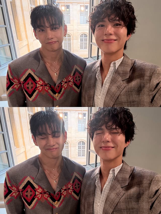 3 ngày “yêu” của V (BTS) - Park Bo Gum: Tình tứ điên đảo, lộ hàng loạt dấu hiệu đam mỹ khiến fan “quắn quéo”- Ảnh 9.