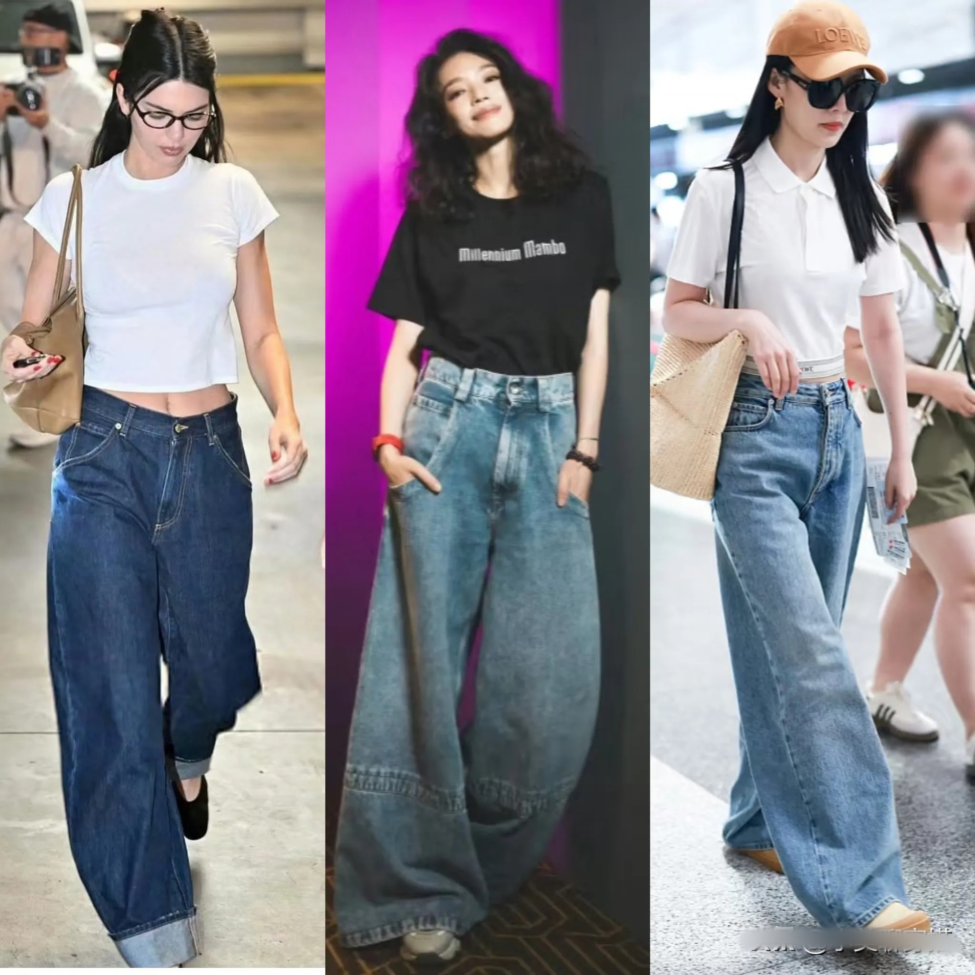 Mùa hè nhất định phải có một chiếc quần jeans ống rộng - mặc lên trẻ trung, sành điệu hơn gấp bội- Ảnh 3.
