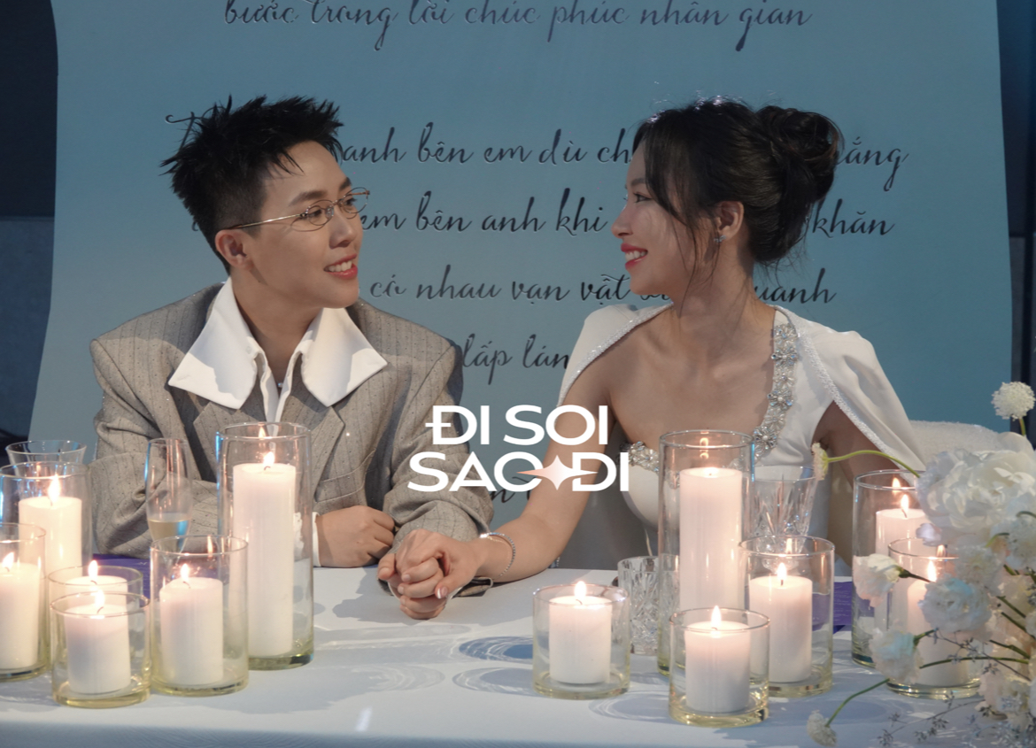 Nghệ sĩ triệu view và bà xã trao nhau first dance “tình bể bình”, Đức Phúc cất giọng ngọt như “rót mật vào tai”- Ảnh 1.