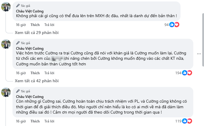Sao nam Vbiz từng ngồi tù vì ma tuý khẳng định 1 điều giữa lúc bị gọi tên vì bức hình gây sốc- Ảnh 3. Sao nam Vbiz từng ngồi tù vì ma tuý khẳng định 1 điều giữa lúc bị gọi tên vì bức hình gây sốc- Ảnh 3.