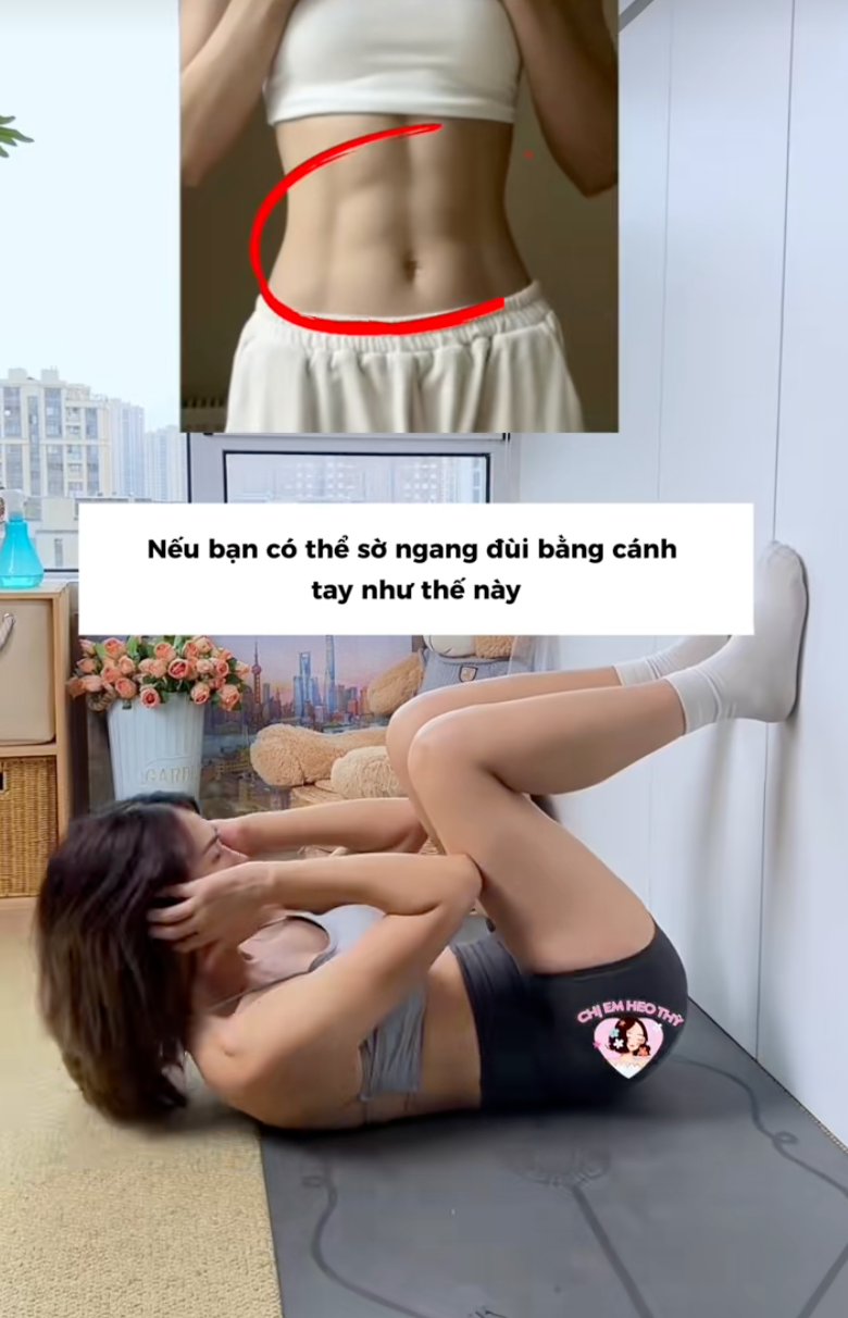 3 động tác gập bụng hỗ trợ giảm mỡ nhanh nhất mà chị em có thể tập ngay tại nhà- Ảnh 7. 3 động tác gập bụng hỗ trợ giảm mỡ nhanh nhất mà chị em có thể tập ngay tại nhà- Ảnh 7.