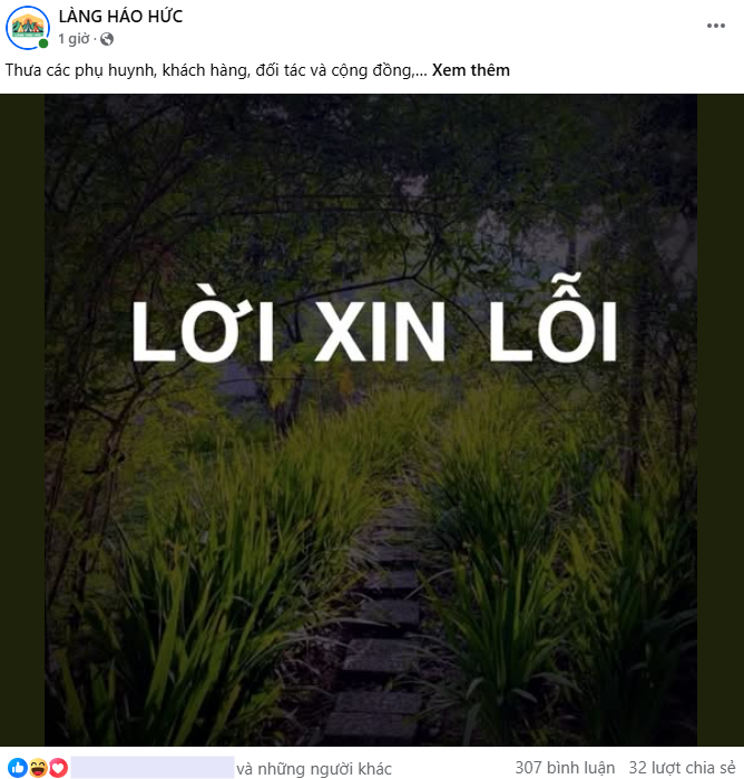 Vũ Đức Thành - chồng MC Minh Trang xin lỗi vì cách cư xử với phụ huynh Làng Háo Hức- Ảnh 2.