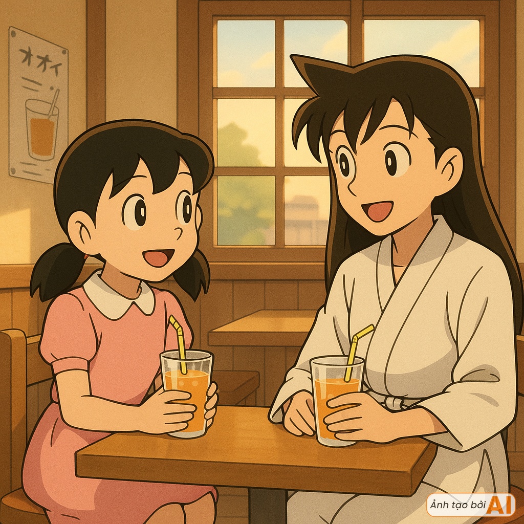 Doraemon mở nhầm cánh cửa thần kỳ, cả nhóm bạn lạc sang thế giới Conan: Kỳ nghỉ hè hỗn loạn nhất từ trước đến nay!- Ảnh 3.