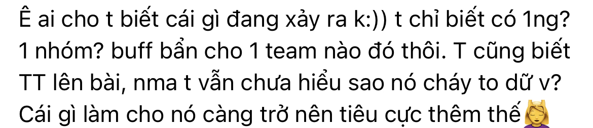 Tóc Tiên bị chỉ trích cực gắt trên Threads, đọc bình luận tiêu cực đến bật khóc- Ảnh 4. Tóc Tiên bị chỉ trích cực gắt trên Threads, đọc bình luận tiêu cực đến bật khóc- Ảnh 4.