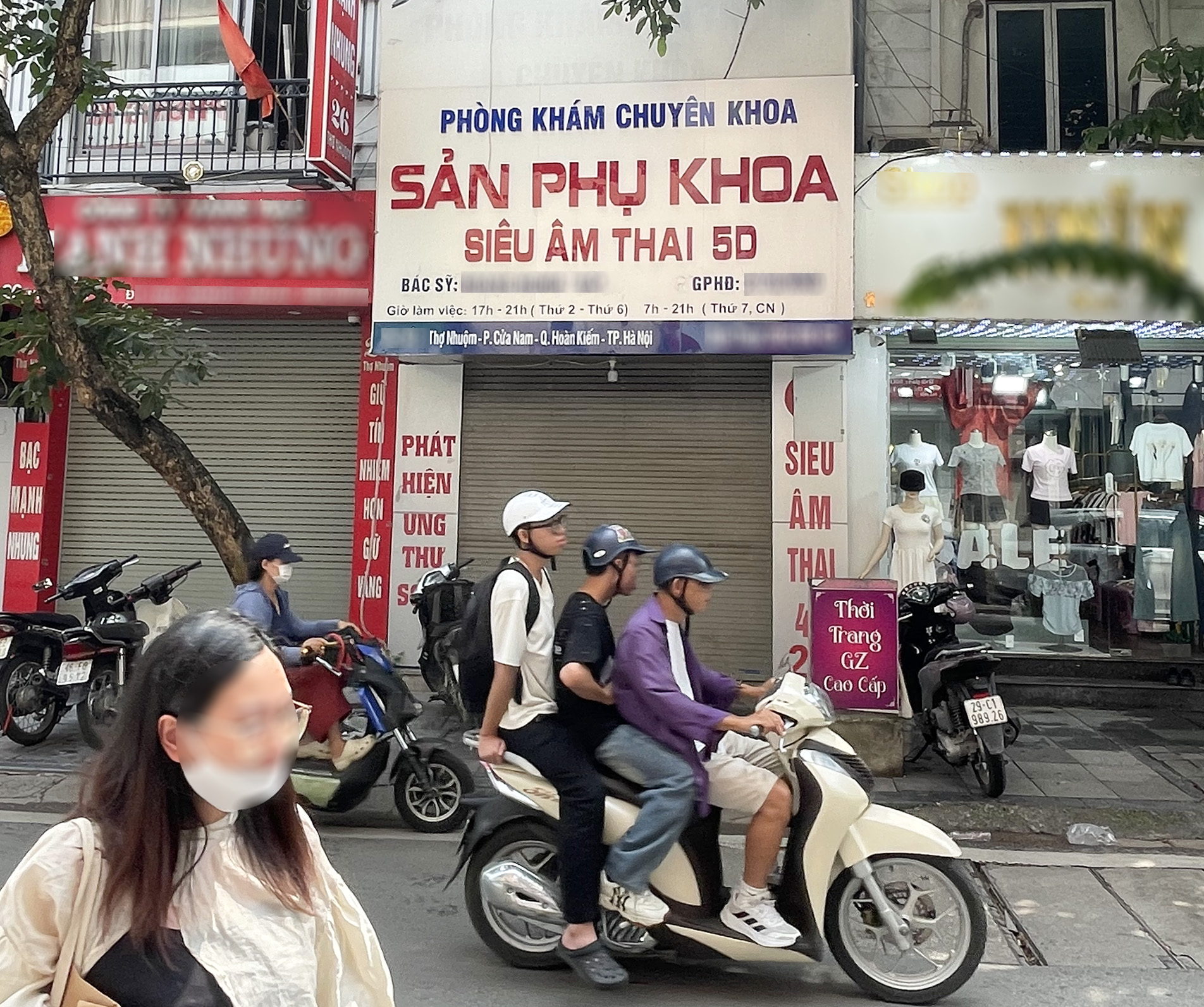Video hàng loạt phòng khám tư nhân xung quanh BV Phụ sản Trung ương ở Hà Nội bất ngờ đóng cửa: Chuyện gì đây?- Ảnh 3.