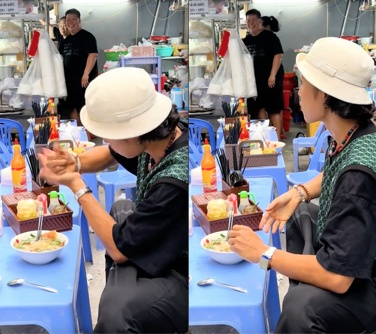 Đang khen đồ ăn Việt, khách Nhật khựng lại vì pha "đáp trả" khó tin từ một nhân vật không ngờ- Ảnh 4.