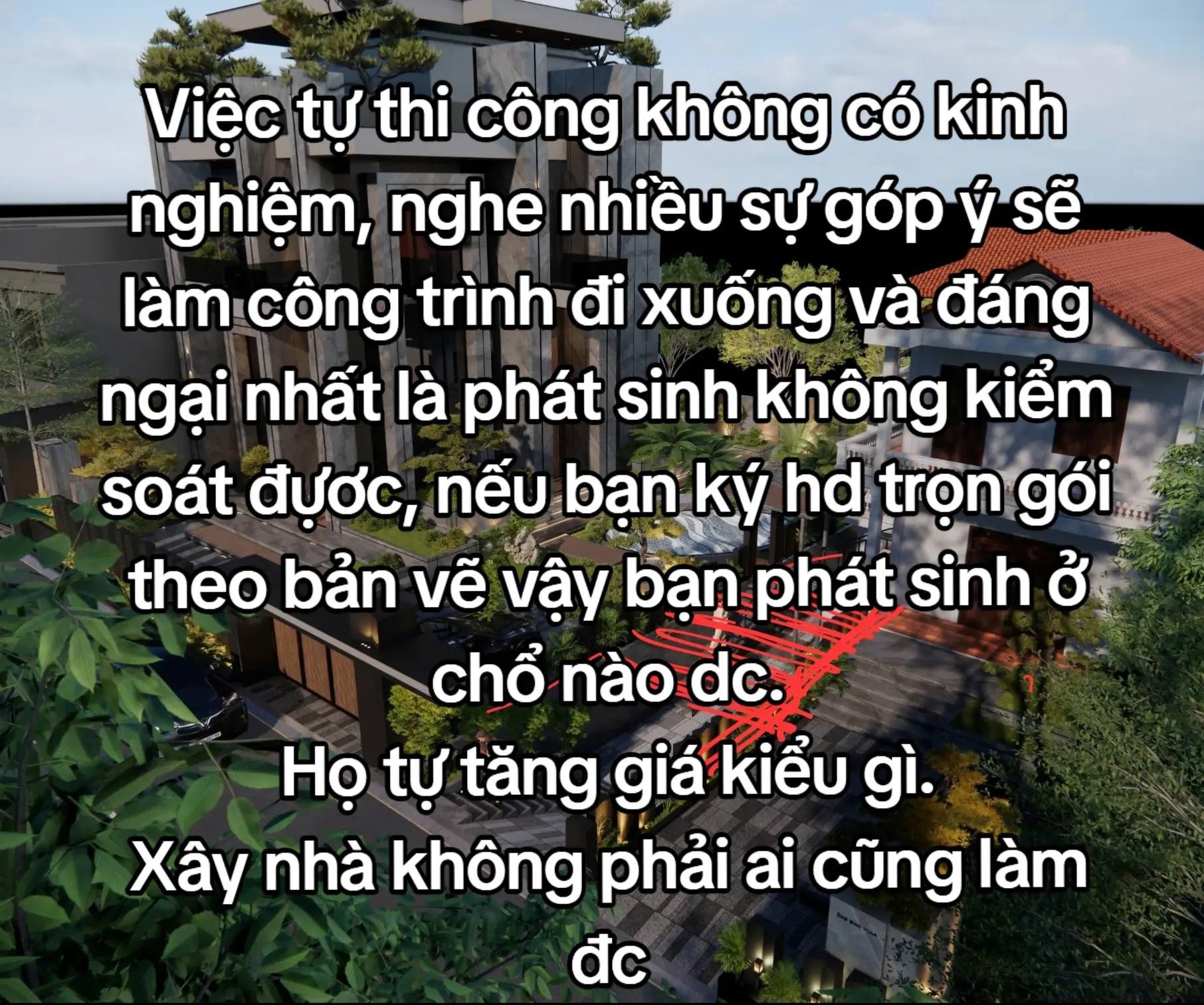 Villa 5 tỷ “khổ nhất thế giới” ở Ninh Bình: 2 năm vẫn chưa xong phần thô, chủ nhà và KTS nổi tiếng làm um sùm- Ảnh 6.