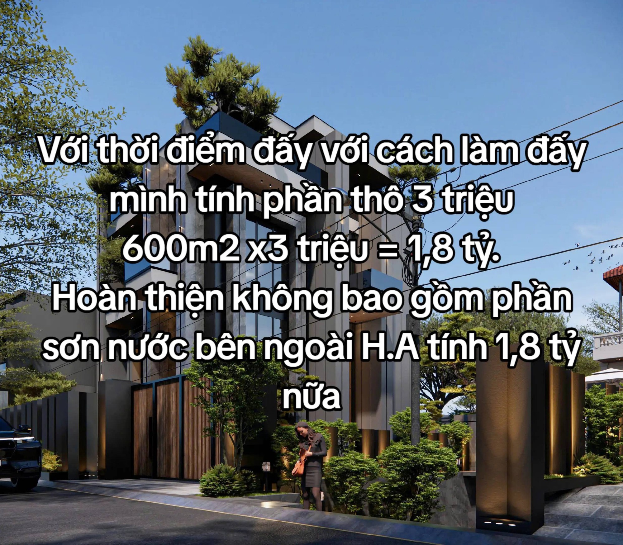 Villa 5 tỷ “khổ nhất thế giới” ở Ninh Bình: 2 năm vẫn chưa xong phần thô, chủ nhà và KTS nổi tiếng làm um sùm- Ảnh 5.