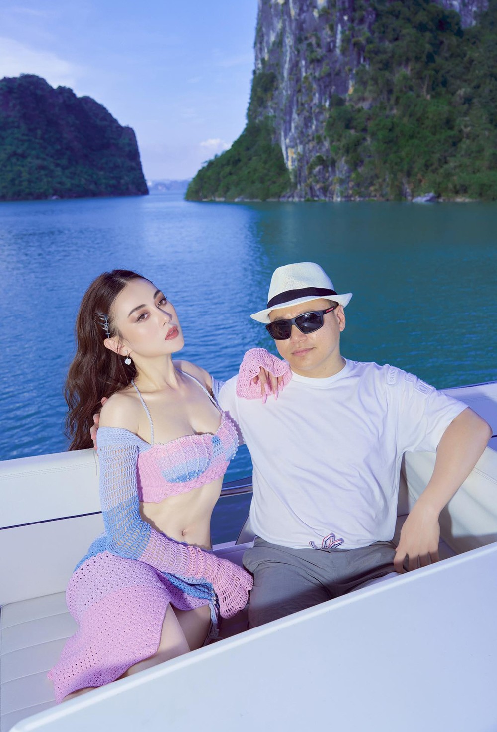 Diễn viên Phương Oanh - vợ Shark Bình: 