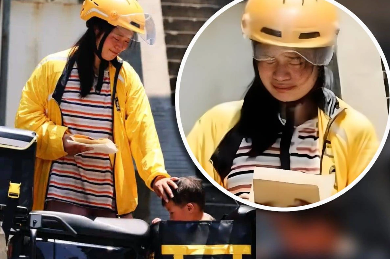 Nhói lòng người mẹ đặt con gái bị ung thư vào thùng giao hàng, rong ruổi dưới trời nắng 40 độ C để mưu sinh- Ảnh 2.