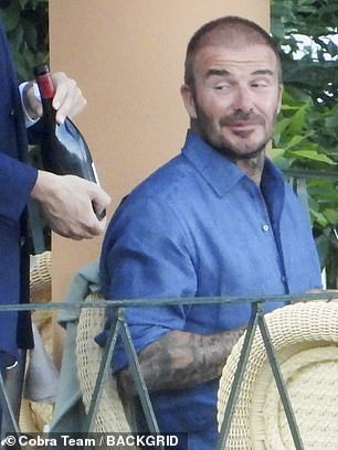 David Beckham bị paparazzi 