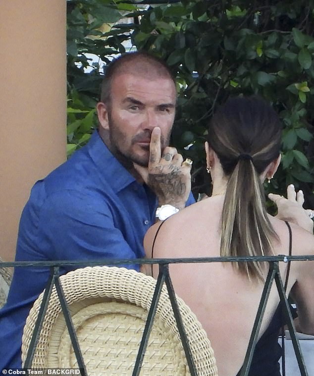 David Beckham bị paparazzi 