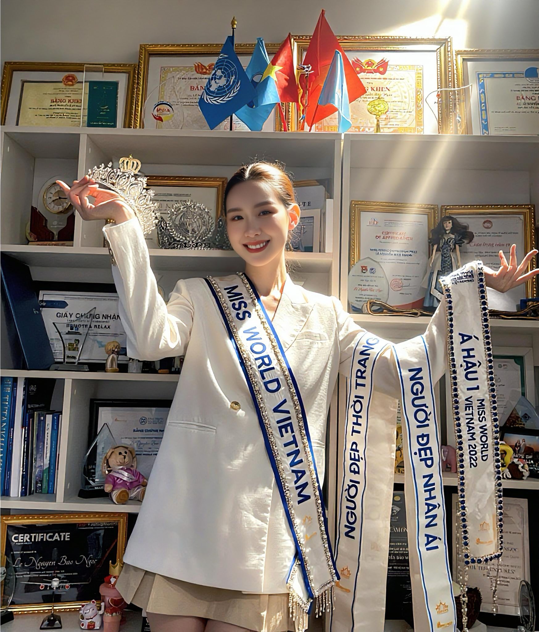 Tốt nghiệp đại học loại giỏi, Bảo Ngọc sẵn s&agrave;ng chinh chiến "Miss World 2026"- Ảnh 1.