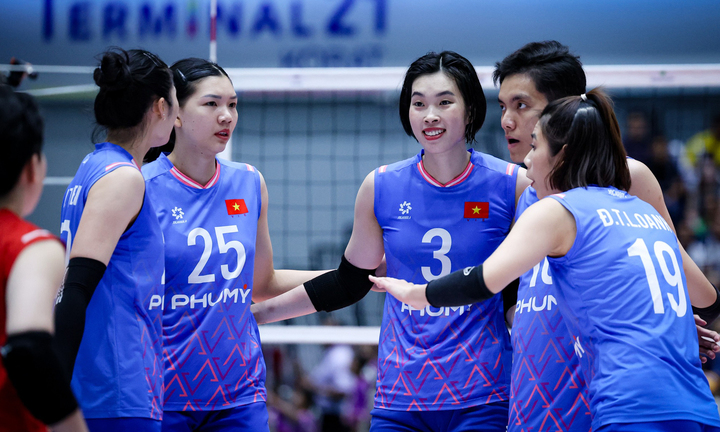 Ngược dòng ngoạn mục thắng Thái Lan, bóng chuyền nữ Việt Nam vô địch Đông Nam Á- Ảnh 1.