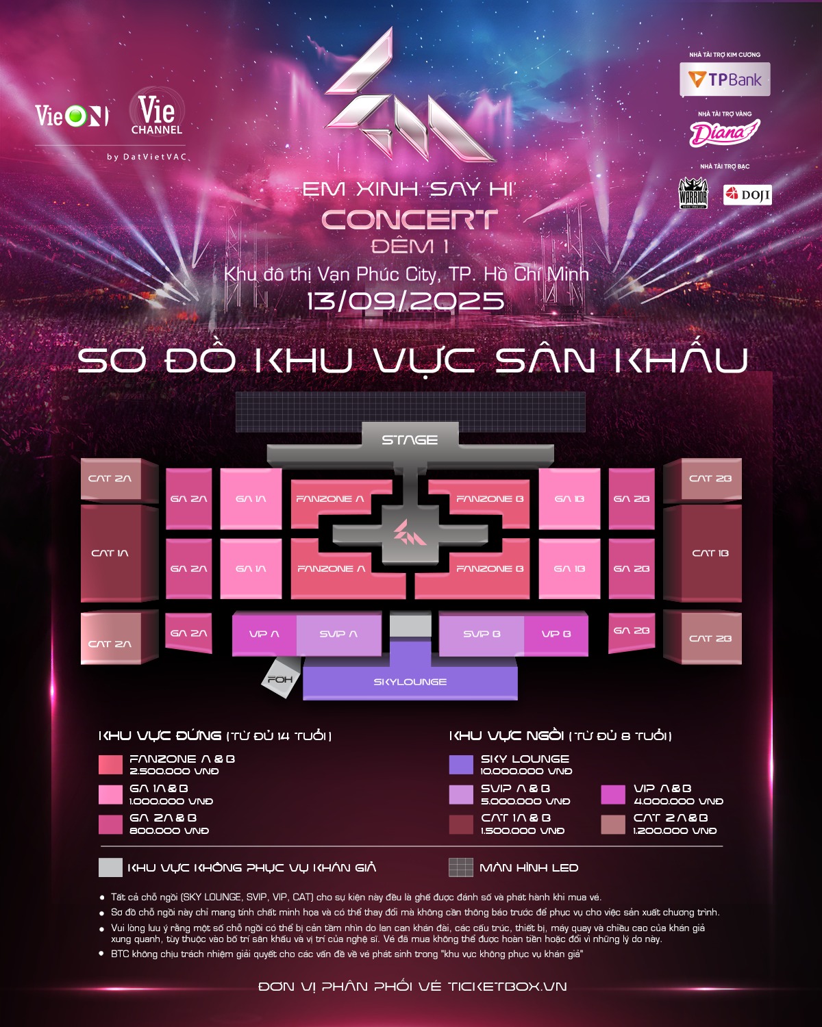 Hôm nay mở bán vé concert Em Xinh: Rất thong thả dễ dàng, chẳng cần xếp hàng chờ như Anh Trai!- Ảnh 1.