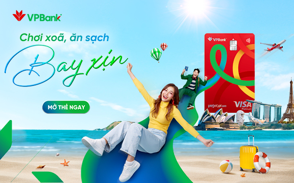 VPBank bắt tay cùng Vietjet và Visa: Mở thẻ là bay, nhận ngàn ưu đãi- Ảnh 2.